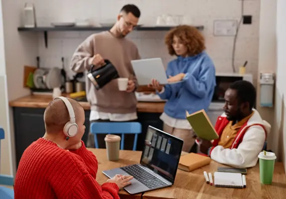 Student Accomodation Communal Shared Space Group